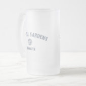 Carrollの庭 フロストグラスビールジョッキ (正面左)