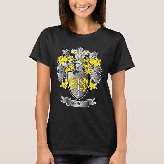Carrollの紋章付き外衣 Tシャツ (正面)