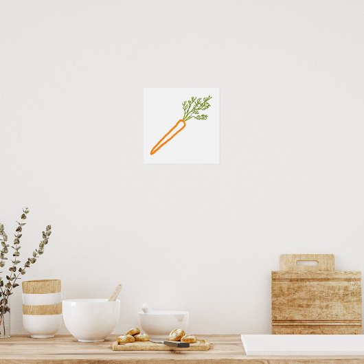 Carrot ポスター (キッチン)