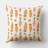 Carrot and slice pattern クッション (裏面)