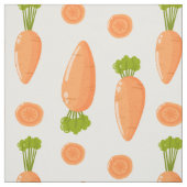 Carrot and slice Pattern ファブリック (見本)