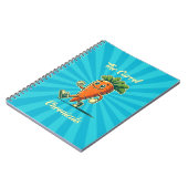 Carrot Chronicals Retro Cartoon notebook ノートブック (左側)