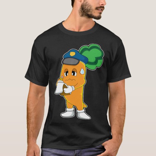 Carrot Cop Ticket Police Tシャツ (正面)