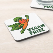 Carrot Hero Vegan Pride コースター (左側)