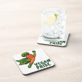 Carrot Hero Vegan Pride コースター (右側)