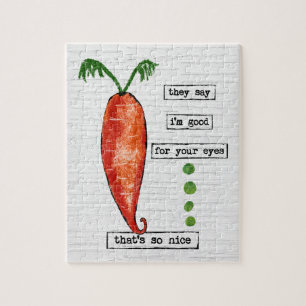 Carrot Jigsaw Puzzle - Funny Vegetable So Nice ジグソーパズル