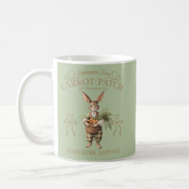 Carrot Patch Bunny Farmer コーヒーマグカップ