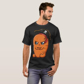 Carrot Pirate Vegan Food Tシャツ (正面フル)