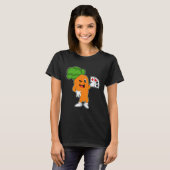 Carrot Poker Poker cards Card game Tシャツ (正面フル)