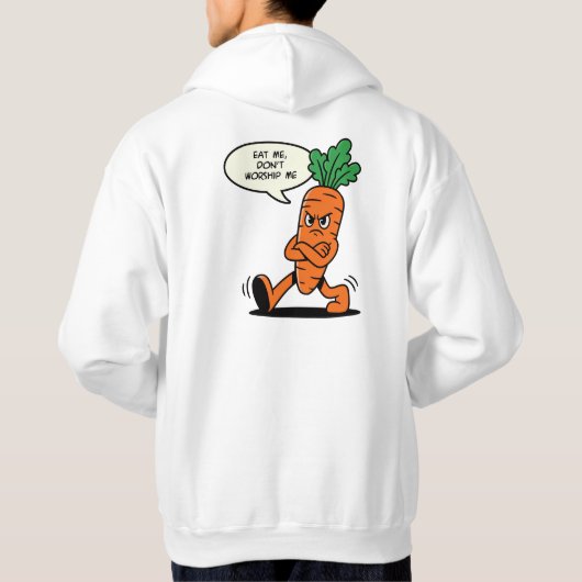 CARROT VEGAN パーカ (裏面)