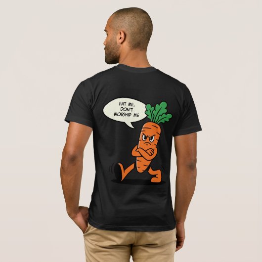 CARROT VEGAN Tシャツ (裏面フル)