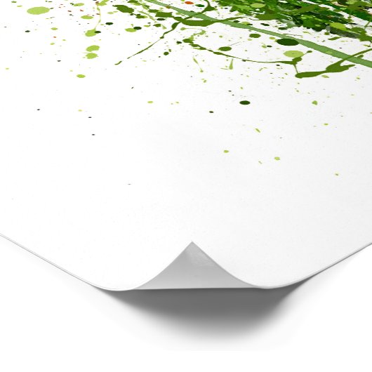 Carrot Vegetable ポスター (角)