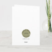 Carrots, 5x7 Note Card カード (裏面)