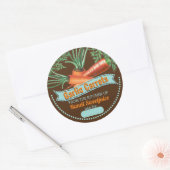 Carrots personalized home canning homemade by ラウンドシール (封筒)