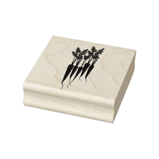 Carrots Vegetarian Vegan  ラバースタンプ (スタンプ)