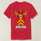 Carruthers Coat of Arms Family Crest  Tシャツ (デザイン正面)