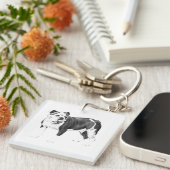 Carry Cheer, Pencil Shade Charm キーホルダー (正面右)