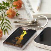 Carry Freedom: The Statue of Liberty Keychain キーホルダー (正面右)