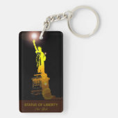 Carry Freedom: The Statue of Liberty Keychain キーホルダー (裏面)
