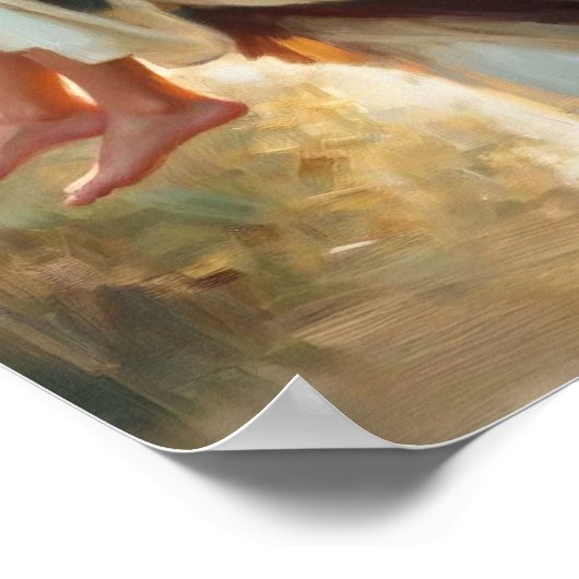 Carry Her Home, Modern Christian Art, Jesus Heals ポスター (角)