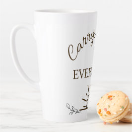 Carry Kindness Everywhere Mug カフェラテマグ