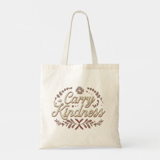 Carry Kindness Tote Bag トートバッグ (裏面)