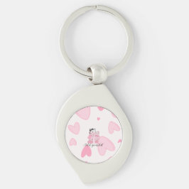 Carry Love & Books – Cat Metal Keychain キーホルダー