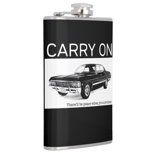 Carry On 1967 Chevrolet Impala Tribute Design フラスク (右)