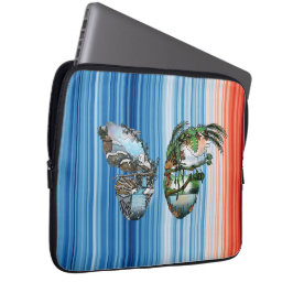 Carry the Future, Protect the Planet - COP30 ラップトップスリーブ