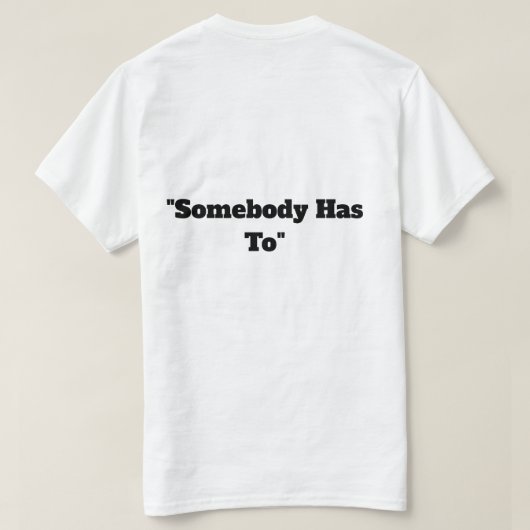 Carry the Team Tシャツ (デザイン裏面)