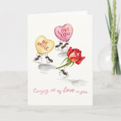 Carrying all my Love to you カード (正面)