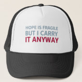 Carrying Hope キャップ (正面)