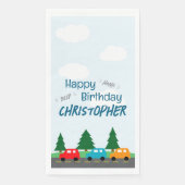 Cars Kids Boy Birthday (正面)