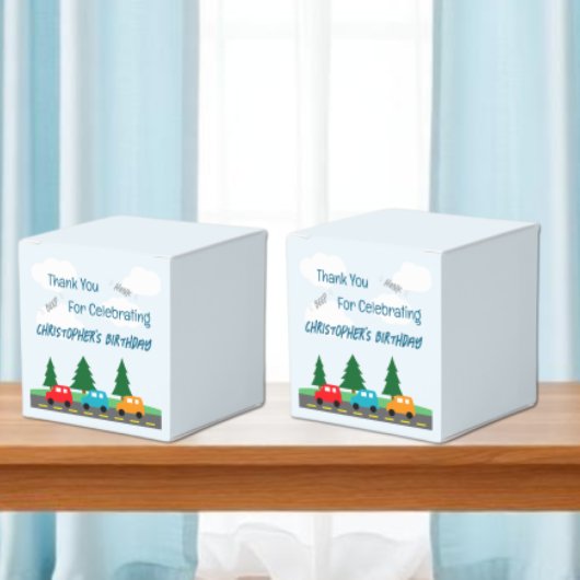 Cars Kids Boy Birthday フェイバーボックス