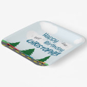 Cars Kids Boy Birthday ペーパープレート (傾斜あり)