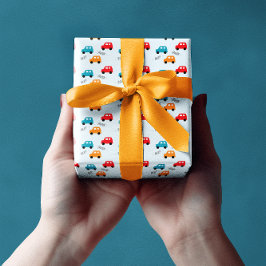 Cars Kids Boy Birthday ラッピングペーパー