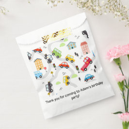 Cars Trucks Road Map Birthday Party フェイバーバッグ