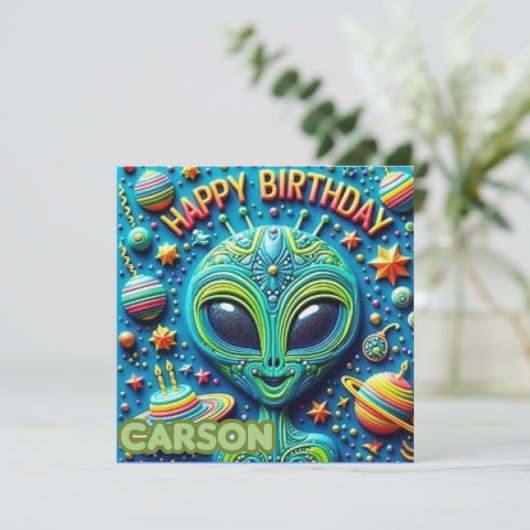 CARSON ～誕生日カード～エイリアン～ (スタンド正面)