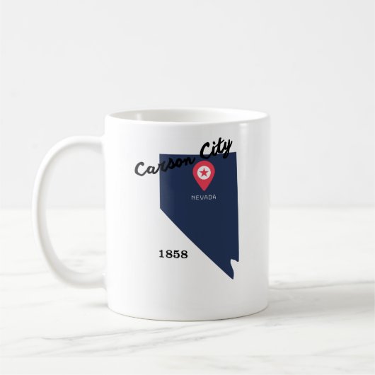 Carson City coffee mug コーヒーマグカップ (左)