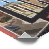 Carson City Nevadaからのヴィンテージ ポスター (角)