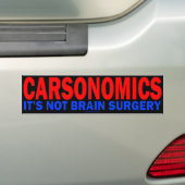 Carsonomics バンパーステッカー (車上)