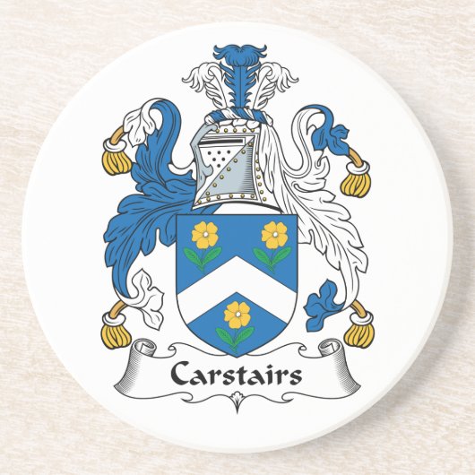 Carstairsの家紋 コースター (正面)