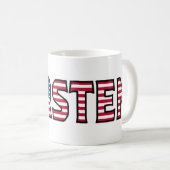 Carsten Name Vorname USA styled Tasse Kaffeetasse コーヒーマグカップ (正面右)