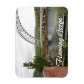 Cart Creek Bridge, Flaming Gorge NRA, Utah マグネット (縦)