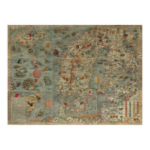 Carta Marina – 古代生物の世界地図