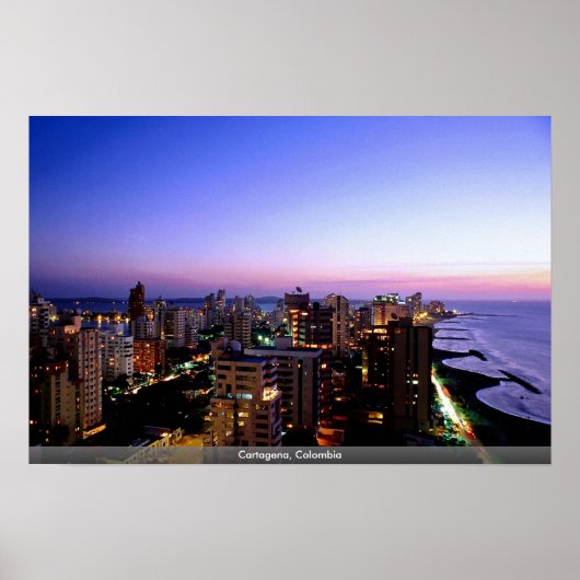 Cartagena, Colombia ポスター (正面)
