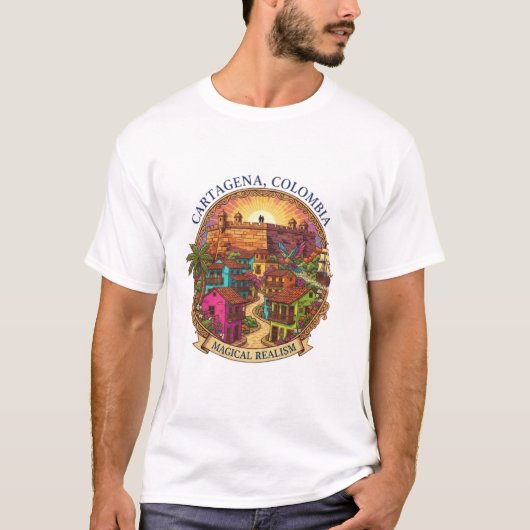 CARTAGENA COLOMBIA Tシャツ (正面)