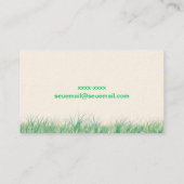 Cartão árvore colorida 名刺 (裏面)