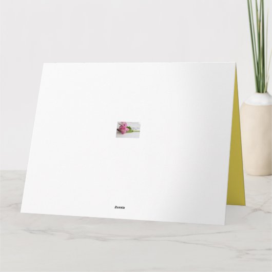 Cartão de Aniversário Girassol カード (裏面)