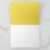 Cartão de Aniversário Girassol カード (内部)